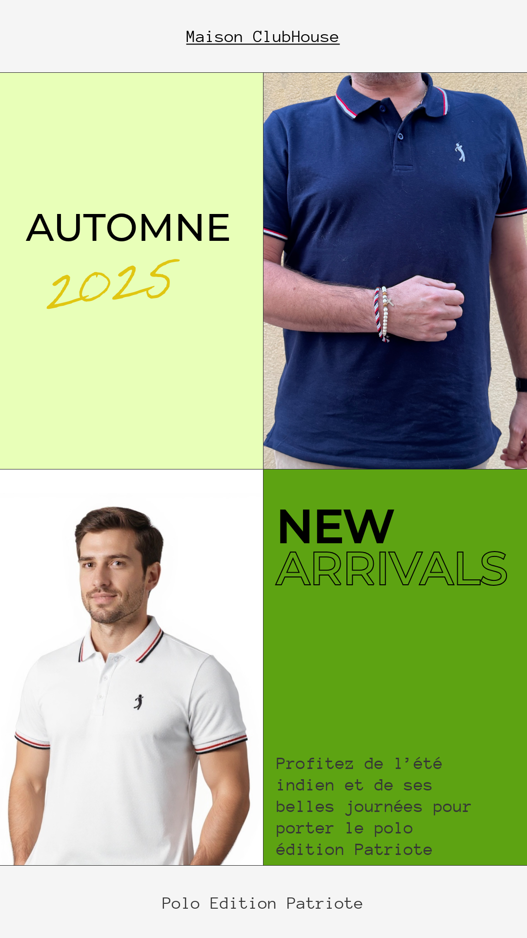 Polo Édition Patriote